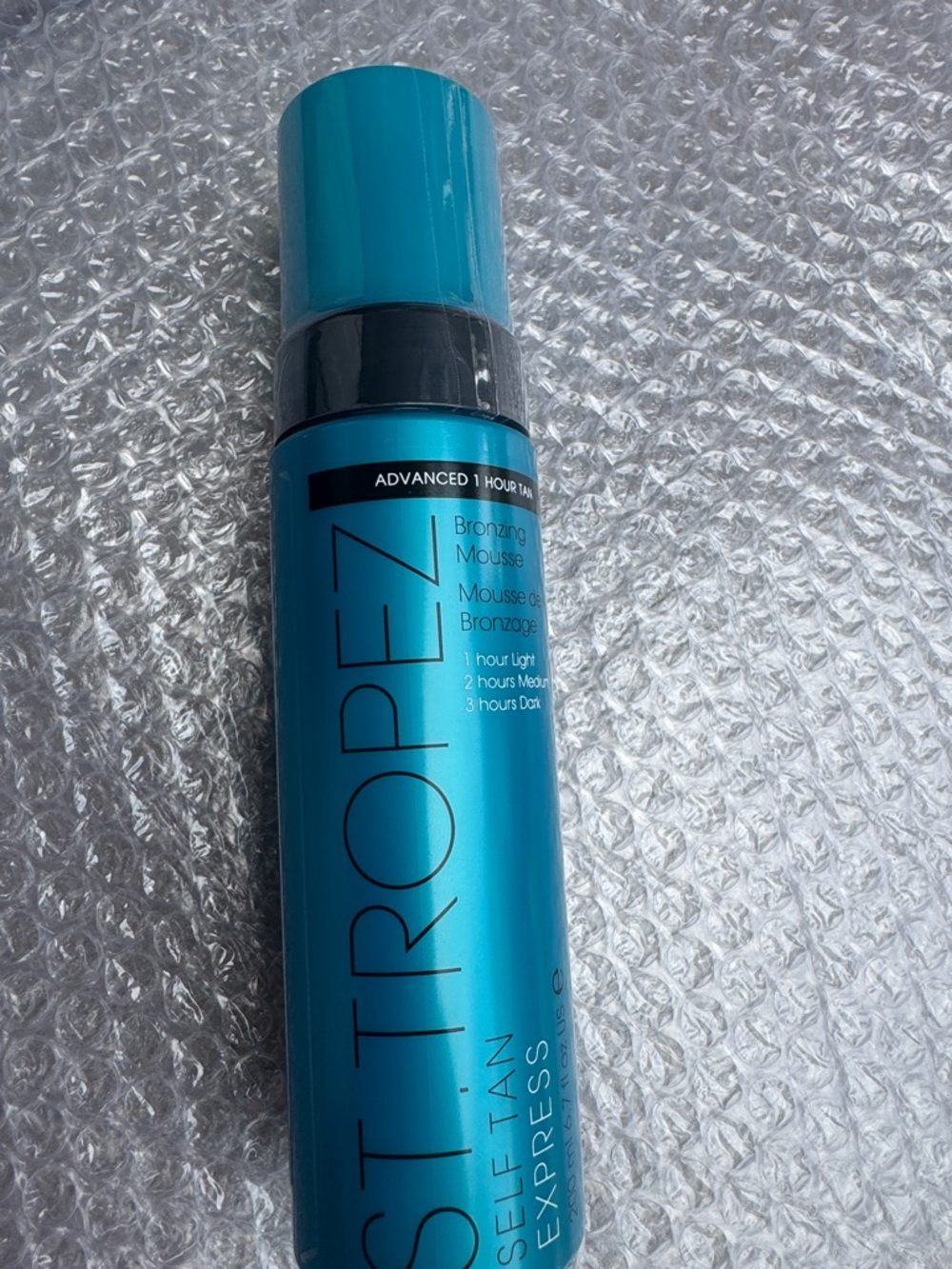 St. Tropez Bright Teal Self Tan Express Mousse